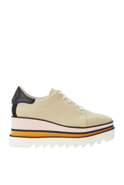 Sneak-Elyse 80 Vegan Leather Platform Sneakers